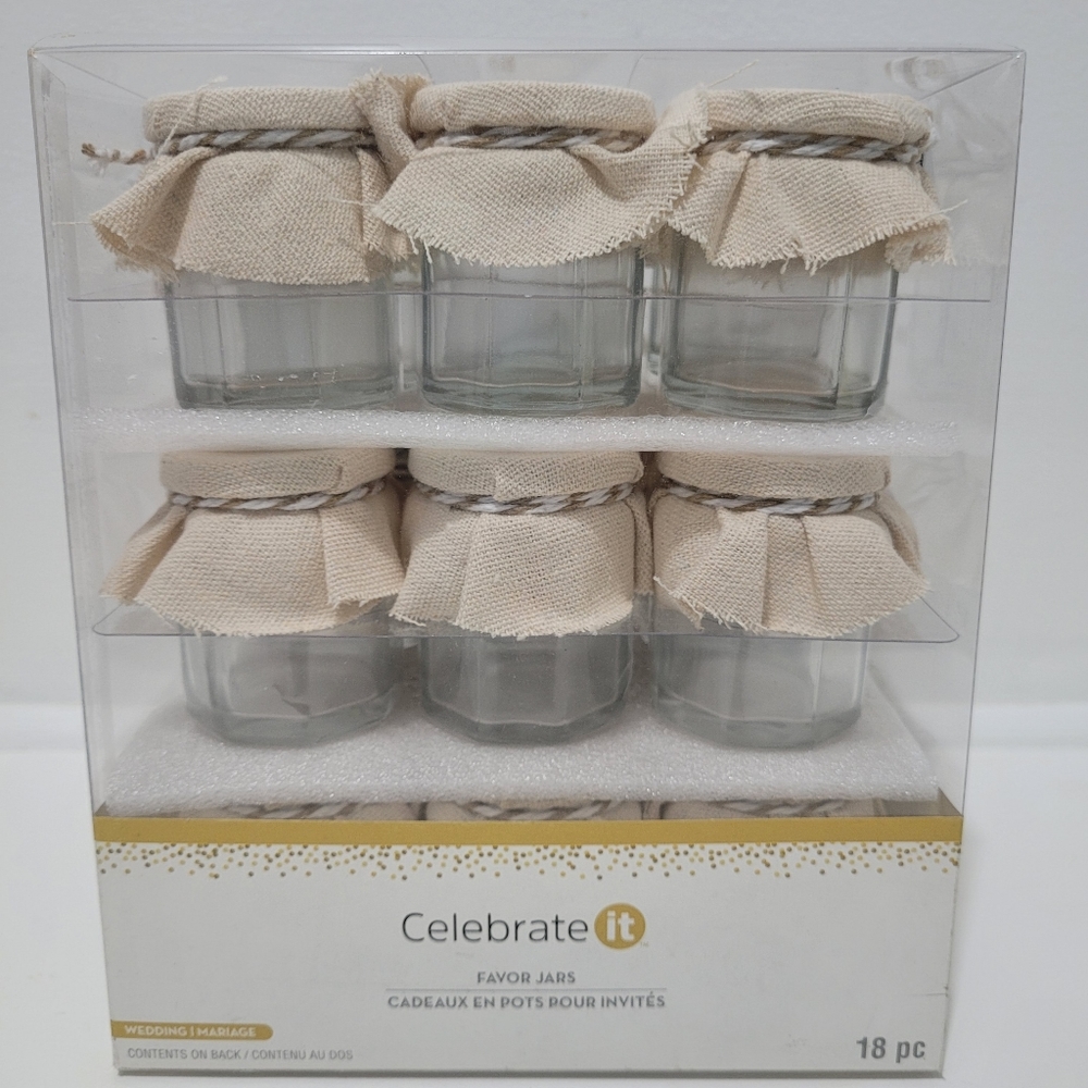 Glass Favor Jars